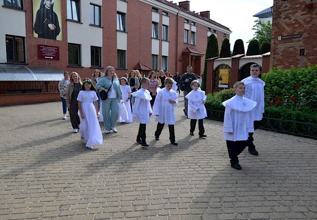 Pielgrzymka i wycieczka dzieci komunijnych