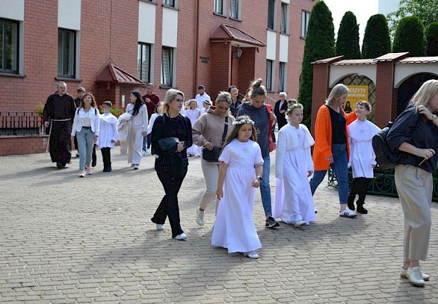 Pielgrzymka i wycieczka dzieci komunijnych