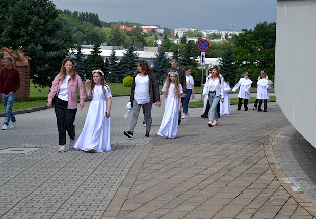 Pielgrzymka i wycieczka dzieci komunijnych