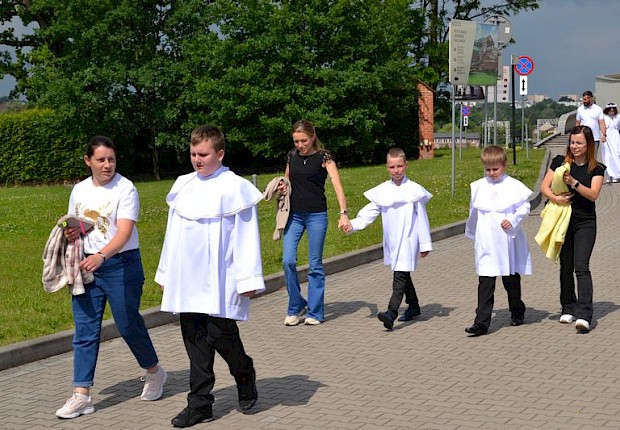 Pielgrzymka i wycieczka dzieci komunijnych