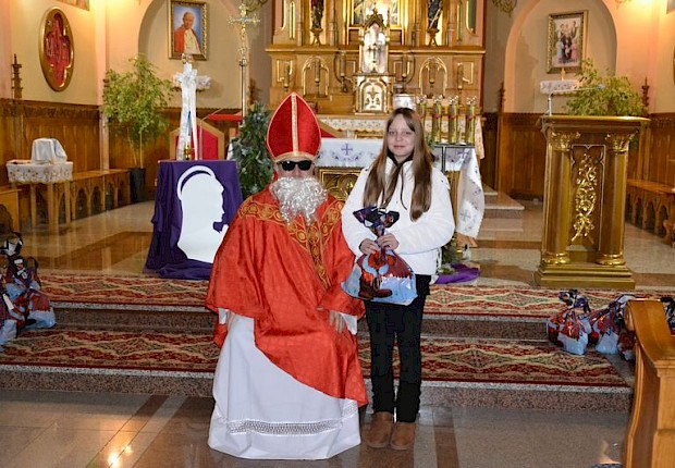 Spotkanie ze św. Mikołajem