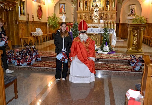Spotkanie ze św. Mikołajem