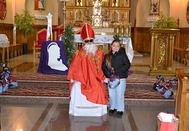 Spotkanie ze św. Mikołajem
