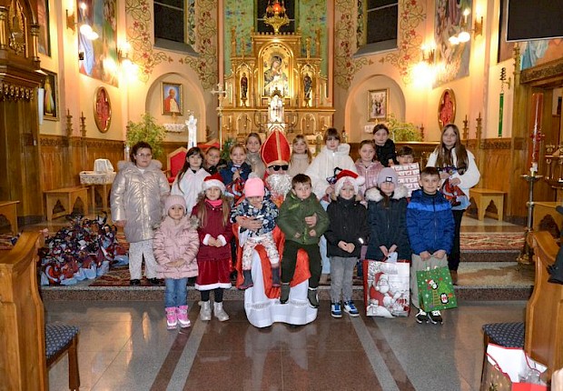 Spotkanie ze św. Mikołajem