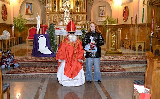 Spotkanie ze św. Mikołajem
