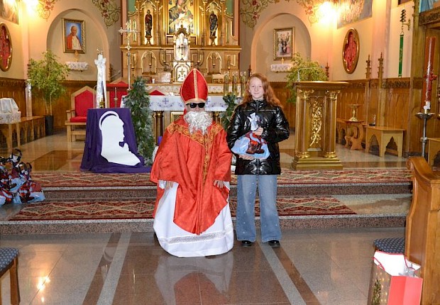 Spotkanie ze św. Mikołajem