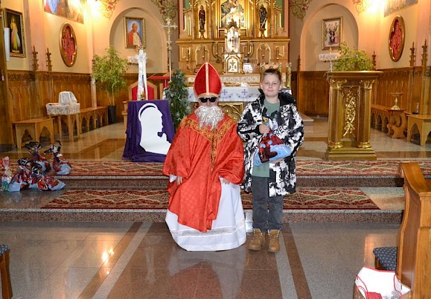 Spotkanie ze św. Mikołajem