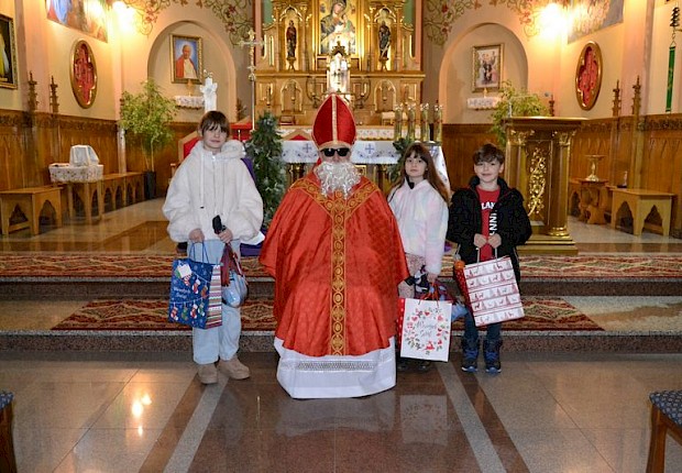 Spotkanie ze św. Mikołajem