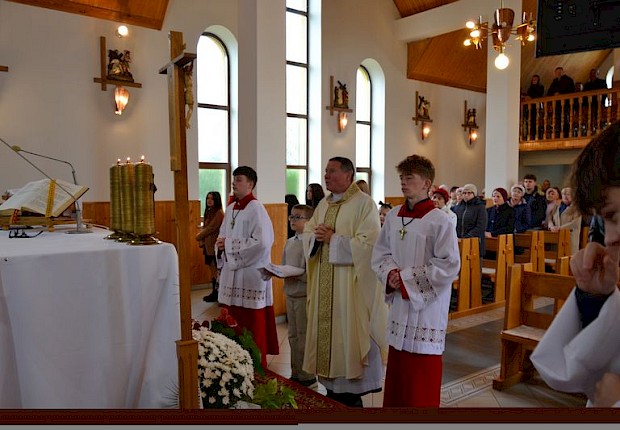 Przyjęcie do posługi ministranta