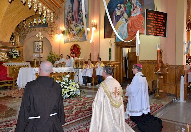 Wizytacja kanoniczna ks. bsp. Krzysztofa Chudzio