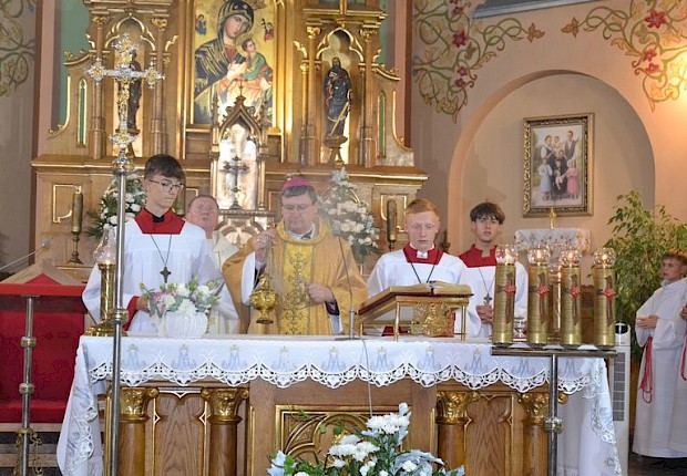 Wizytacja kanoniczna ks. bsp. Krzysztofa Chudzio