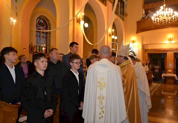 Wizytacja kanoniczna ks. bsp. Krzysztofa Chudzio
