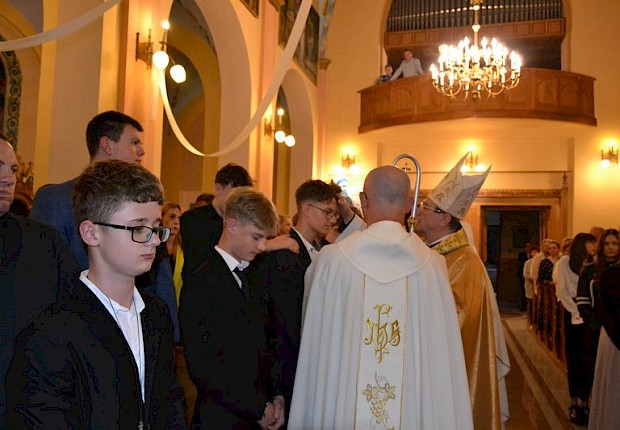 Wizytacja kanoniczna ks. bsp. Krzysztofa Chudzio