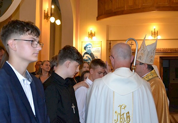 Wizytacja kanoniczna ks. bsp. Krzysztofa Chudzio