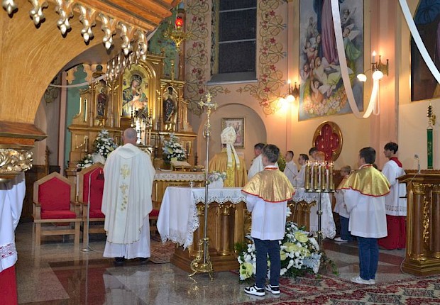 Wizytacja kanoniczna ks. bsp. Krzysztofa Chudzio