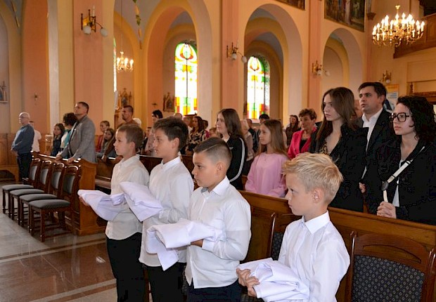Przyjęcie do posługi ministranta