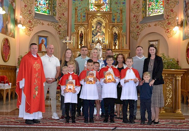Przyjęcie do posługi ministranta