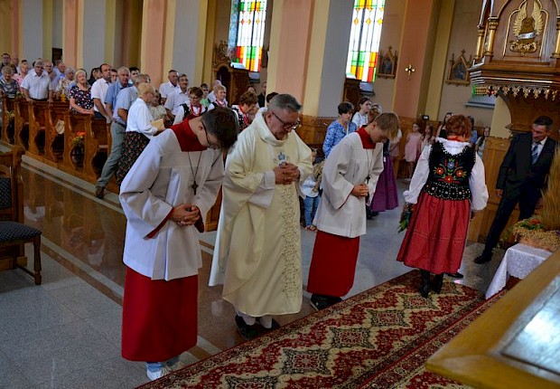 Parafialne dziękczynienie za plony