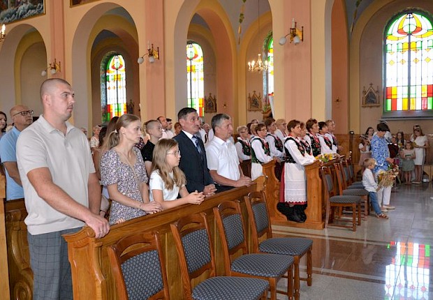 Parafialne dziękczynienie za plony