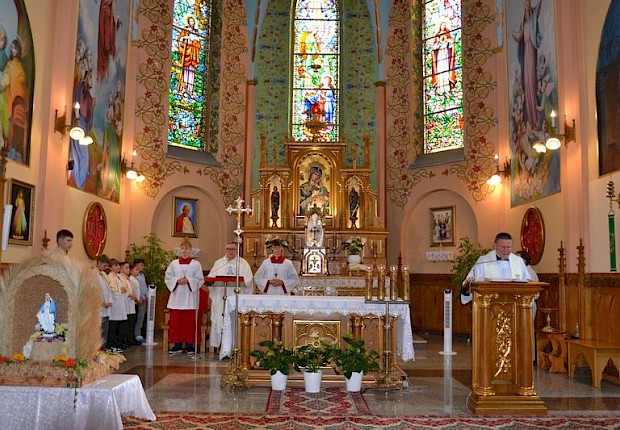 Parafialne dziękczynienie za plony