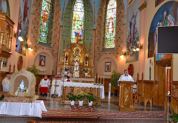 Parafialne dziękczynienie za plony