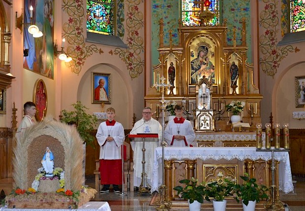 Parafialne dziękczynienie za plony