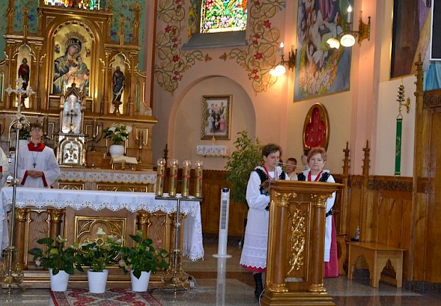 Parafialne dziękczynienie za plony