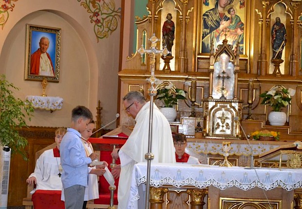 Parafialne dziękczynienie za plony