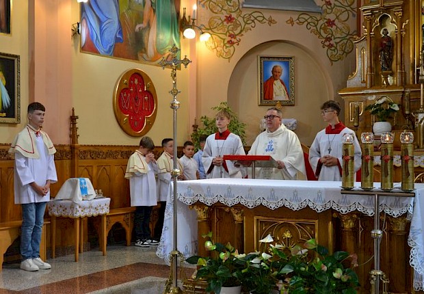 Parafialne dziękczynienie za plony