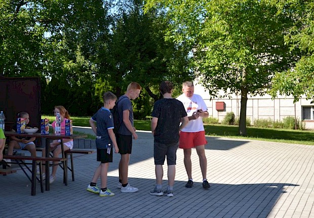 Rozpoczęcie wakacji dla liturgicznej służby ołtarza