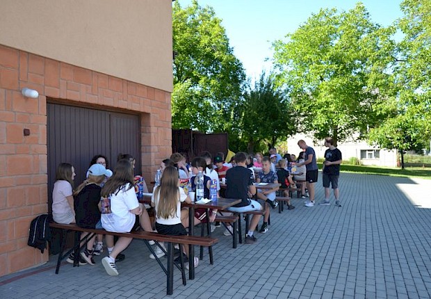 Rozpoczęcie wakacji dla liturgicznej służby ołtarza