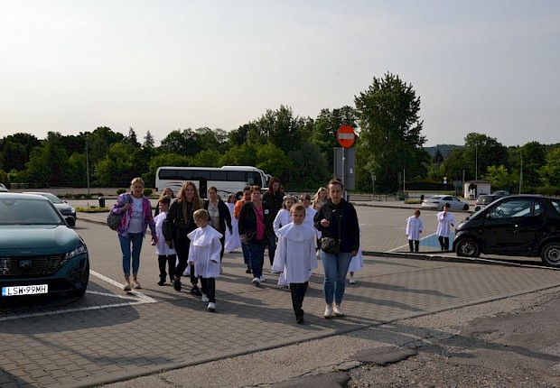 Pielgrzymka i wycieczka dzieci komunijnych