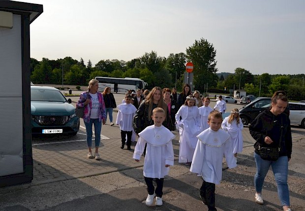 Pielgrzymka i wycieczka dzieci komunijnych