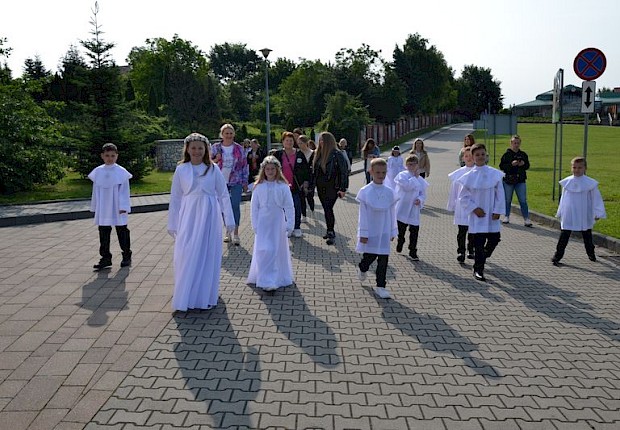 Pielgrzymka i wycieczka dzieci komunijnych