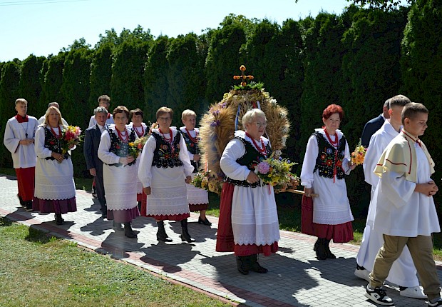 Parafialne dziękczynienie za plony