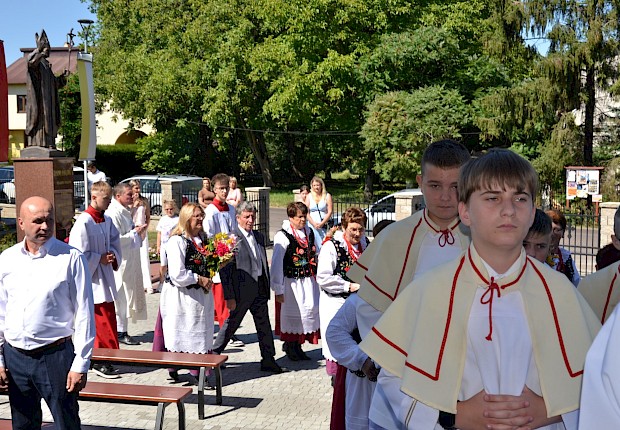 Parafialne dziękczynienie za plony