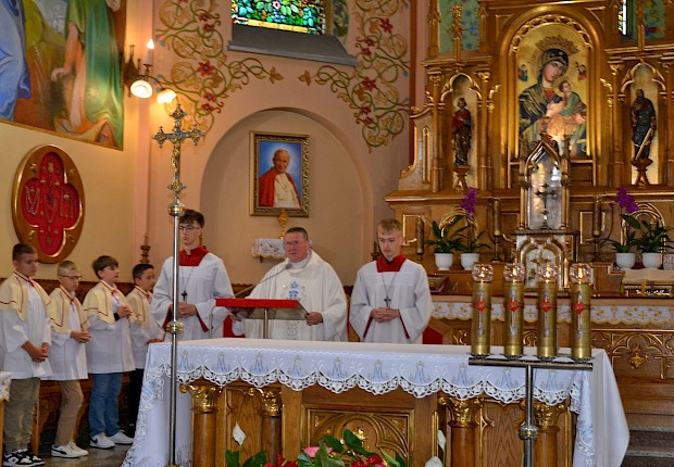 Parafialne dziękczynienie za plony
