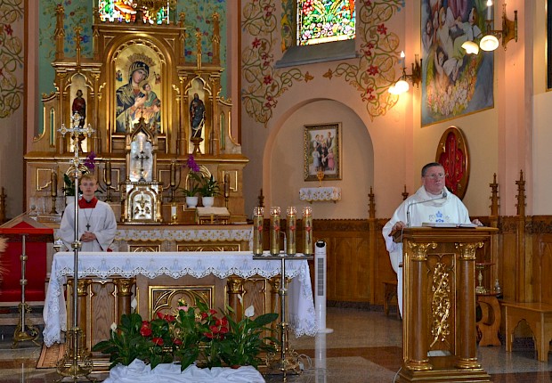 Parafialne dziękczynienie za plony