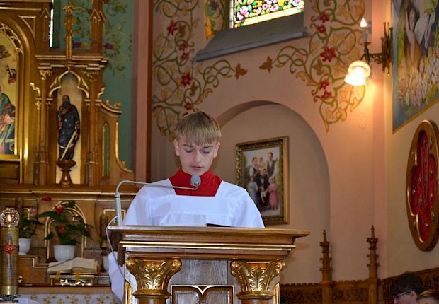 Przyjęcie do posługi ministranta