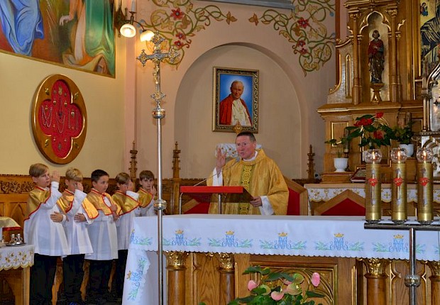 Przyjęcie do posługi ministranta