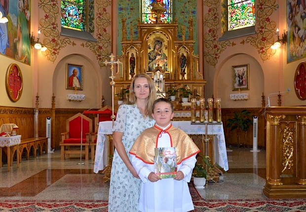 Przyjęcie do posługi ministranta