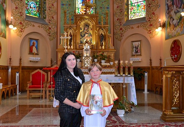 Przyjęcie do posługi ministranta