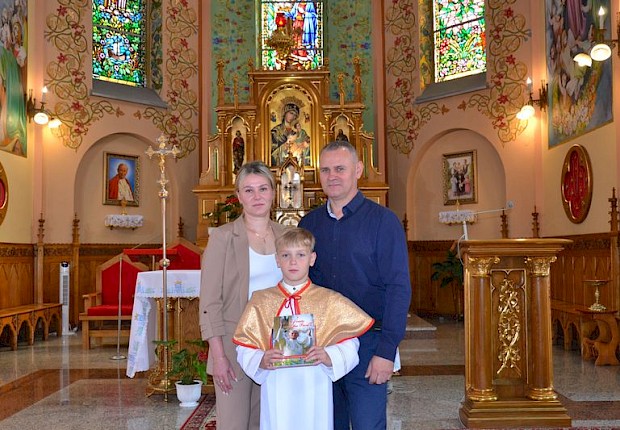 Przyjęcie do posługi ministranta