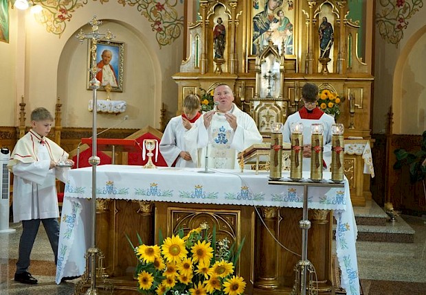 Parafialne dziękczynienie za plony