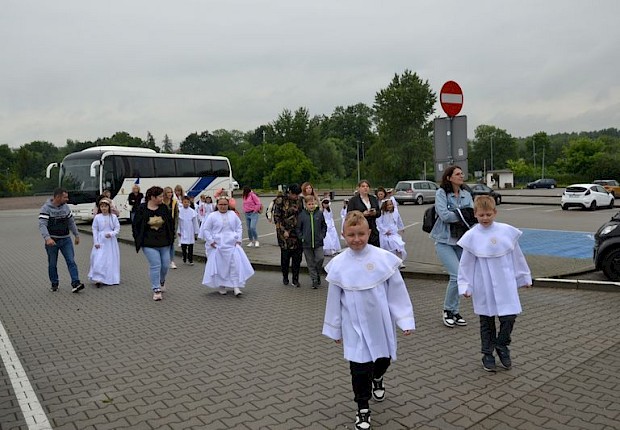 Pielgrzymka dzieci komunijnych