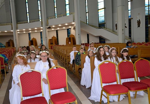 Pielgrzymka dzieci komunijnych