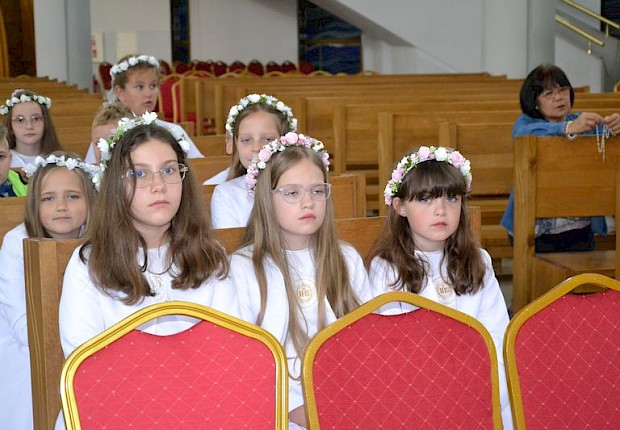 Pielgrzymka dzieci komunijnych