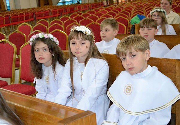 Pielgrzymka dzieci komunijnych