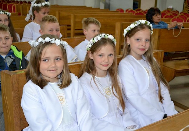 Pielgrzymka dzieci komunijnych