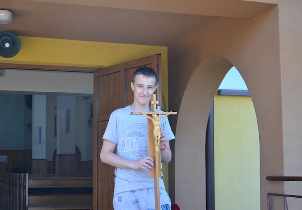 Pielgrzymka do Matki Bożej w lesie